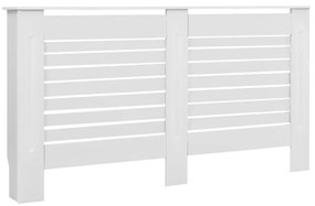 vidaXL Radiatorombouw 152x19x81,5 cm MDF wit