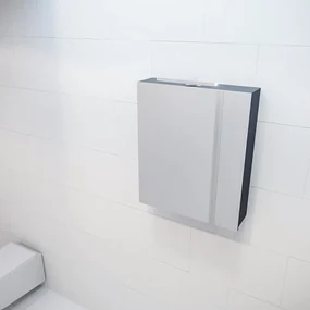 Mondiaz Cubb spiegelkast 50x70x16cm kleur dark grey met 1 deur