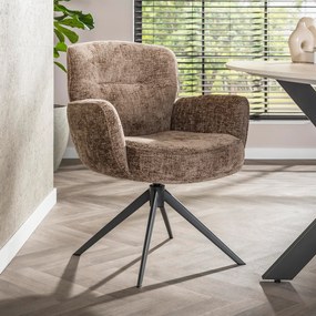 Eetkamerstoel Draaibaar Champagne