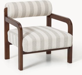 Loungefauteuil Raymond van essenhout met bouclé bekleding