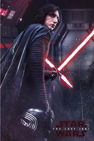 Poster Star Wars VIII: Last of the Jedi - Kylo Ren, (61 x 91.5 cm)