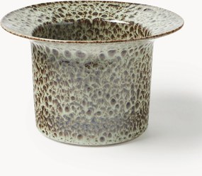 Handgemaakte plantenbak Balou met reactief glazuur, H 19 cm