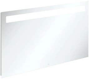 Villeroy & Boch More To See spiegel met geïntegreerde LED verlichting horizontaal 3 voudig dimbaar 130x75x4.7cm A4291300