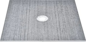 VEVOR Douchecabineset, 1828 x 1828 x 32 mm Grote douchebakset met centrale afvoer, Lichtgewicht EPS-douche-installatiesets met 2 waterdichte doeken, Douchebak-kantelstangen geschikt voor badkamer