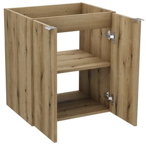 Comad Nova Oak onderkast met 2 deuren 50x40x60cm eiken