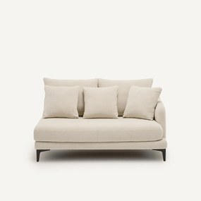 Halve bank van gevlochten polyester, 2-zit, MODERNISTE