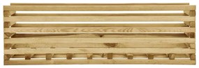 vidaXL Plantenbak verhoogd 120x40x38,5 cm geïmpregneerd grenenhout