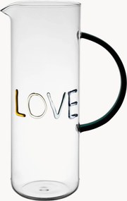 Borosilicaat glazen kan Love, 1 l