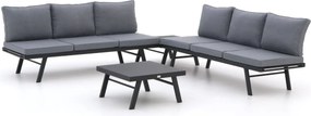 Hoek loungeset Forza | 6 personen | Loungeset Grijs | Hoekbank Aluminium | 270x270cm | Kees Smit Tuinmeubelen