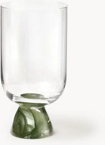 Mondgeblazen longdrinkglas Nebia, 4-delig