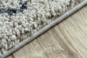 Tapijt BERBER AGADIR G0522 crème / grijskleuringrand ,  Barber , marokkaanse shaggy