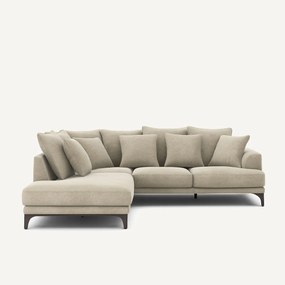 Fluwelen linnen hoekbank, ARMENTO