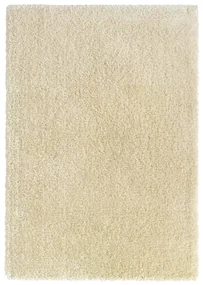 vidaXL Vloerkleed shaggy hoogpolig 50 mm 140x200 cm beige