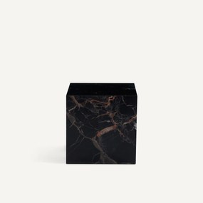 Bijzettafel van keramiek met marmereffect, ALCANA