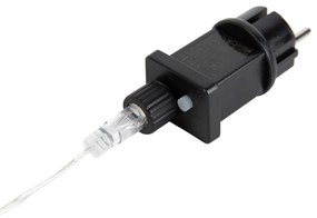 Set van 3 kerst prikspots wit herten incl. LED met timer IP44 - Shika