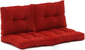Loungekussen Tuin | Rood | Acryl | Madison | 120x60cm | Kees Smit Tuinmeubelen