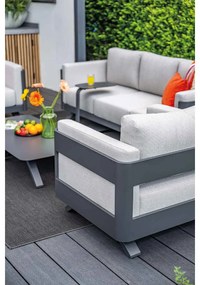 Garden Impressions Medellin loungeset 5-delig - donker grijs