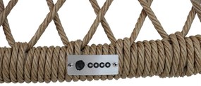 Tuinset 10 personen 400 cm Aluminium/wicker Taupe Coco Bali/Brighton