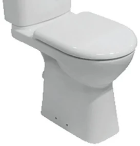 Jika Euroline Closetgedeelte closetcombinatie H48xB36xD67cm Diepspoel Keramiek Wit h8236160000001