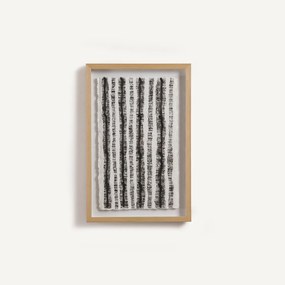 Handgeschilderd schilderij op rijstpapier, ONDE