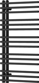 Mexen Neptun dekoratieve badkamer radiator 900 x 500 mm, 369 W, zwart - W101-0900-500-00-70