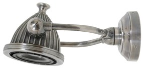 Wandlamp Benton Antiek Zilver