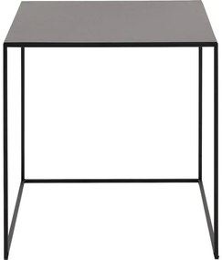 Goossens Bijzettafel Filas, metaal zwart, elegant chic, 50 x 50 x 50 cm