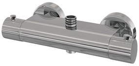 Brauer Stripe opbouw regendouche met 25cm hoofddouche en staafhanddouche chroom