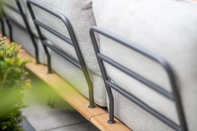 4 Seasons Outdoor Cucina Loungeset  Tuinbank    houtkleur weerbestendig