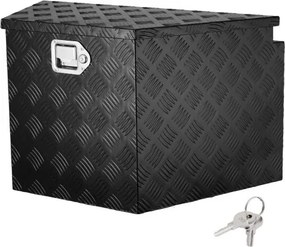 VEVOR Trailer Disselbak Trailer Box Gereedschapskist 990 x 419 x 305 mm, Aluminiumlegering Trailer Box Opbergruimte met Slot & Sleutels, Trailer Disselbak Gereedschapskist voor RV etc.