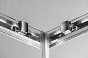 Gelco Sigma douchecabine 110x90cm met helderglas chroom