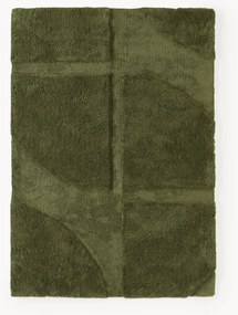 Pluizig hoog-laag vloerkleed Jade