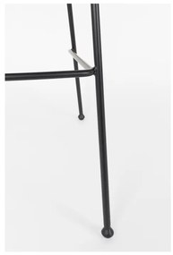 Zuiver Feston Hoge Design Barkruk PU-leer Zwart