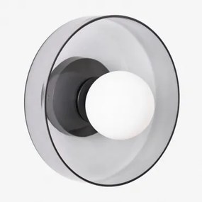 Jaxal Wandlamp Voor Badkamer Zwart & Ø25 Cm - Sklum