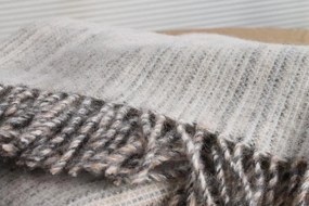 Klippan - Plaid Lamswol Bjork - Beige