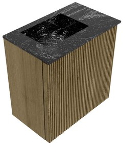 Mondiaz Joya DLux 40cm toiletmeubel dusk met wastafel faye links zonder kraangat lava