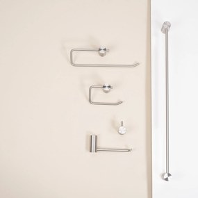 Badkamerhanger 9706 Prism Brush Nickle