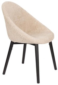 Dutchbone Fenna Beige Kuip Eetkamerstoel Modern