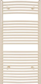 Ben Samos handdoekradiator licht gebogen 645W 50x121,5cm pergamon