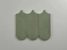 Jabo Alure wandtegel licht groen visschub 8x21.5cm