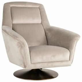 Richmond Interiors Nora Khaki Velvet Draaibare Fauteuil