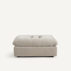 Verstelbare voetsteun van chenillefluweel, Giuliano