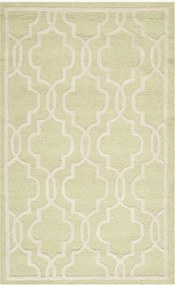 Handgetuft laagpolig wollen vloerkleed Elle