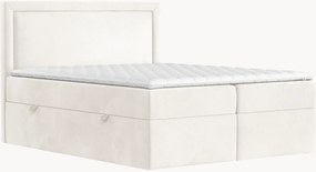 Handgemaakte fluwelen divan bed Rebecca met opbergruimte, H3