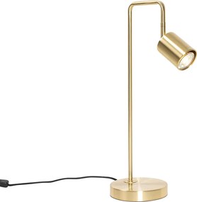Smart tafellamp messing verstelbaar incl. Wifi GU10 - Jav