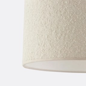 Hanglamp/Lampenkap in boucletteØ30 cm, Lockie