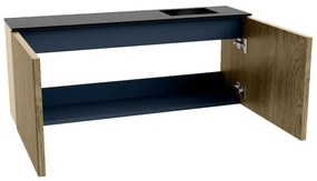 Mondiaz Joya 100cm toiletmeubel dusk met wastafel faye rechts 1 kraangat urban