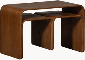 Houten salontafel/bijzettafel Frey