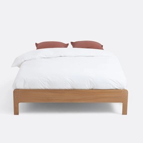 Eiken bed met boxspring, TALET