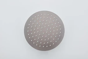 Saniclear Iron inbouwregendouche 20cm met ronde massagejets en plafondarm verouderd ijzer - gunmetal